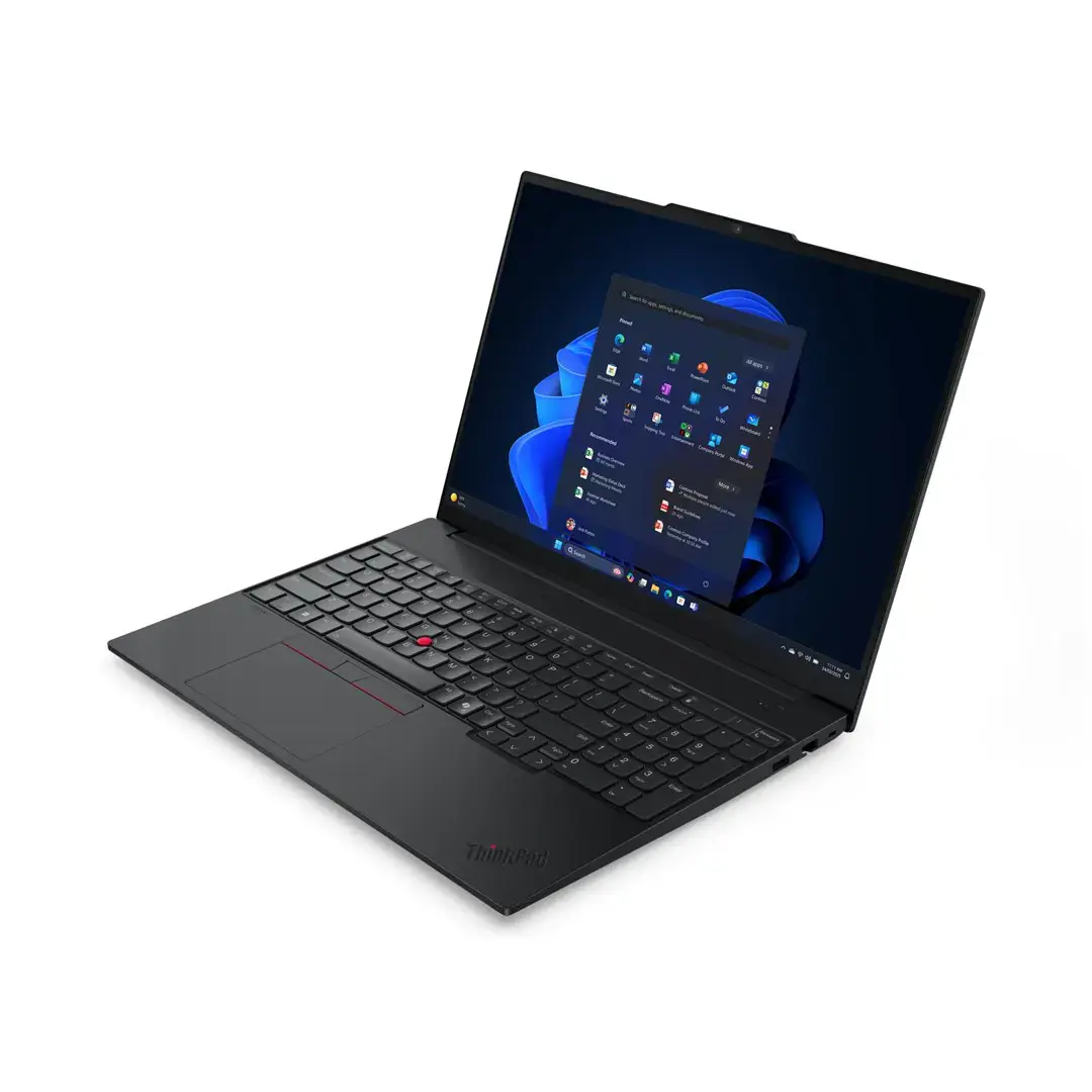 Lenovo ThinkPad E16 Gen 3 (Intel) Copilot+ PC Intel Core Ultra 5 226V Laptop 40.6 cm (16") WUXGA 16 GB LPDDR5x-SDRAM 512 GB SSD Wi-Fi 6E (802.11ax) Windows 11 Pro English Black