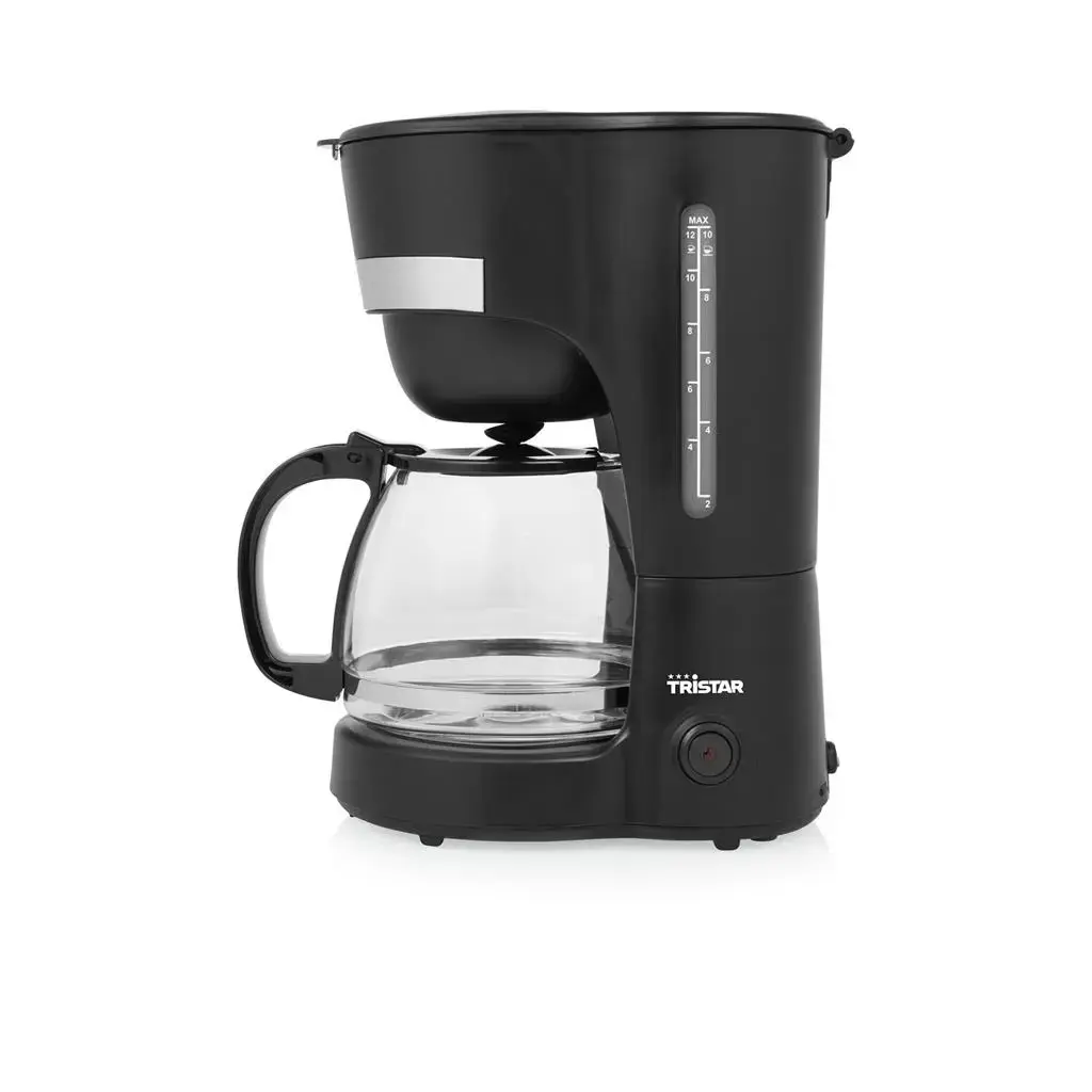 Kavos aparatas Tristar CM-1282, 1,25 litrai, Juoda, Ground