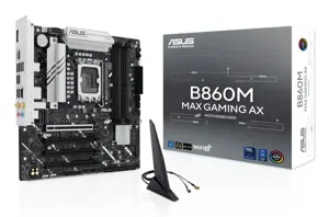 Mainboard ASUS Intel B860 Express LGA1851 Micro-ATX Memory DDR5 Memory slots 4 B860MMAXGAMINGAX