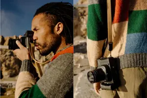 Peak Design camera strap Leash, kelp