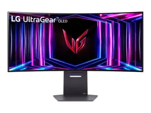 LG 34GS95QE-B, 86.4 cm (34"), 3440 x 1440 pixels, Wide Quad HD, OLED, 0.03 ms, Black