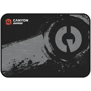 CANYON MP-3, žaidimų pelės kilimėlis, 350X250X3 mm, 0,16 kg, juodas