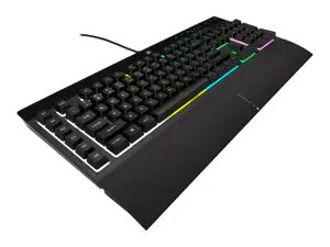 CORSAIR K55 RGB PRO žaidimų klaviatūra su foniniu RGB LED apšvietimu