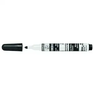 Stanger Baltos lentos žymeklis BM240 1-3 mm, juodas, pakuotėje 10 vnt. 321091