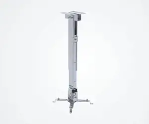 "Sunne" projektoriaus laikiklis ant lubų, pakreipiamas, pasukamas, maksimalus svoris (talpa) 20 kg, juodas