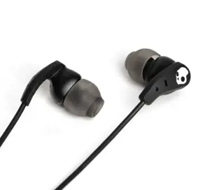 "Skullcandy" sportinių ausinių rinkinys į ausis, mikrofonas, žaibas, laidinis, triukšmo slopinimas,…
