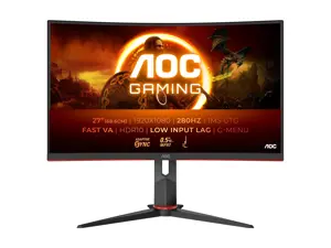 AOC | C27G2Z3/BK | 27 " | VA | FHD | 16:9 | 280 Hz | 1 ms | 1920 x 1080 pixels | 300 cd/m² | HDMI p…