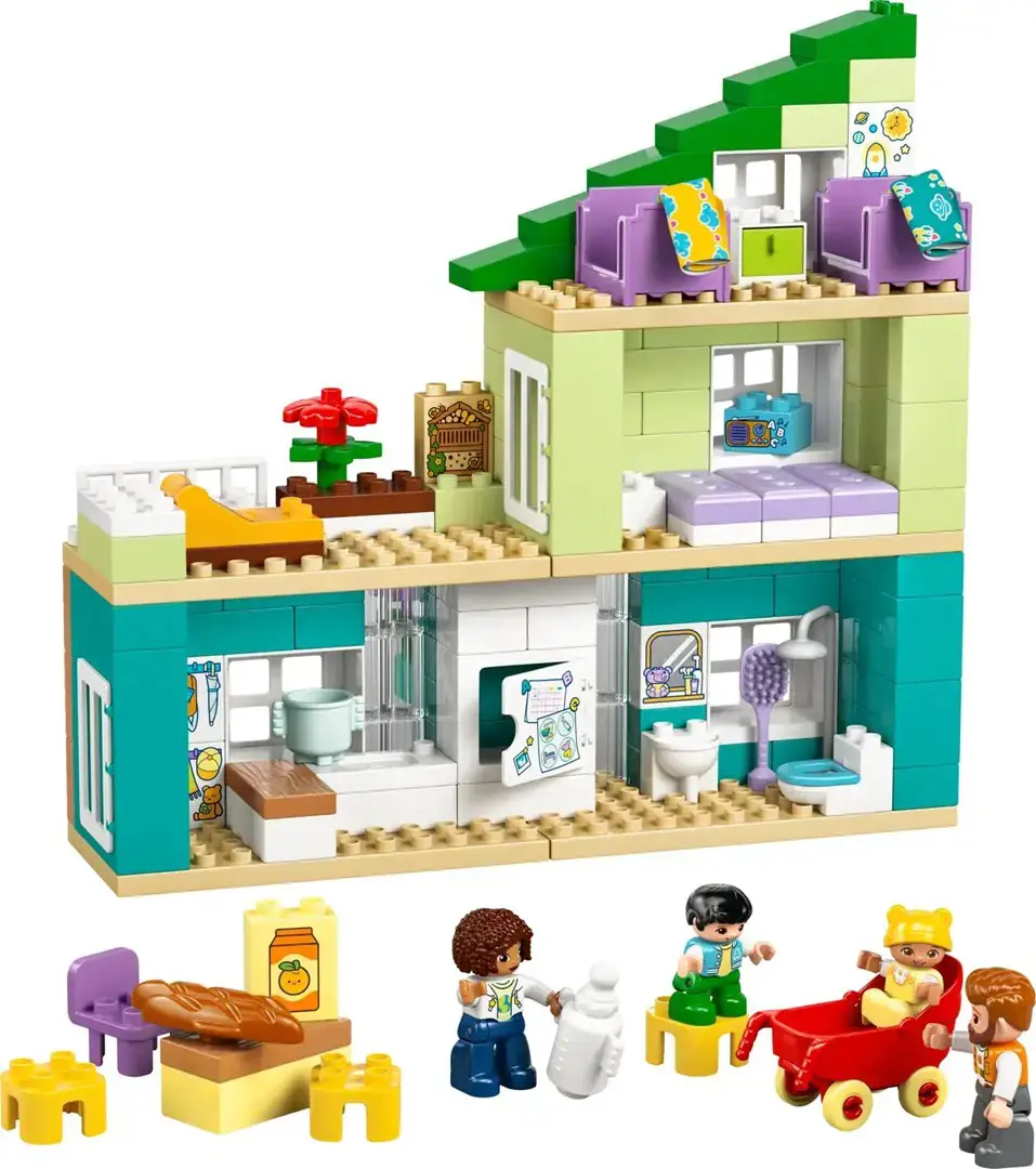 LEGO DUPLO 10470 3 in 1 Modern Family House with Figures