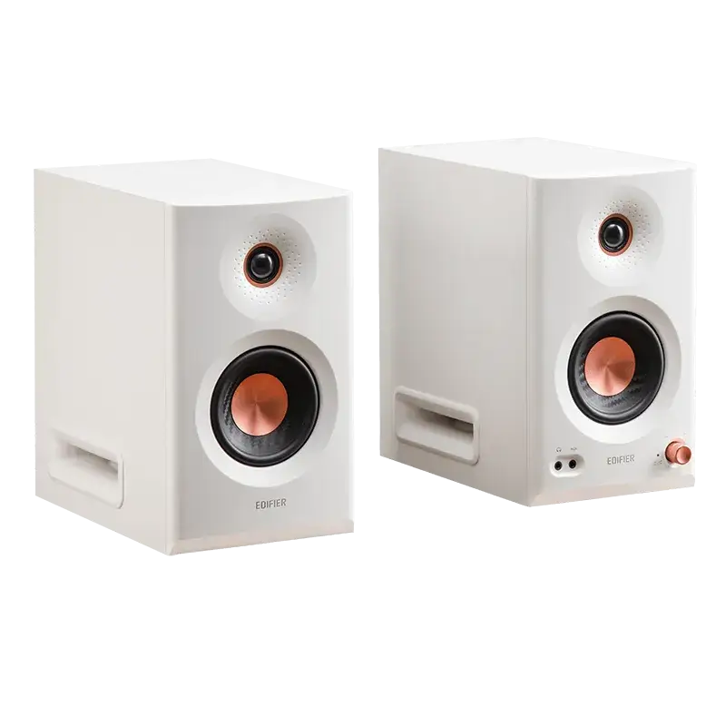 Edifier MR5 Tri-amped Studio Monitor Speakers, White