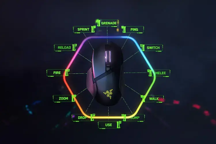 "Razer" žaidimų pelė "Basilisk V3 Pro" optinė pelė, juoda, laidinė