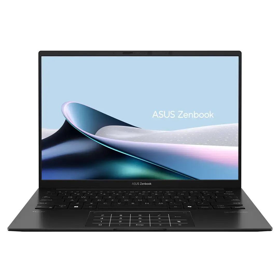 ASUS Zenbook 14 OLED UM3406HA-WS74T laptop AMD Ryzen™ 7 8840HS 35.6 cm (14") Touchscreen WUXGA 16 GB LPDDR5x-SDRAM 512 GB SSD Wi-Fi 6E (802.11ax) Windows 11 Home Black New Repack/Repacked