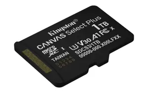 KINGSTON 1TB MICROSDXC CANVAS SELECT PLUS GEN3 CARD+ SD-ADAPTER