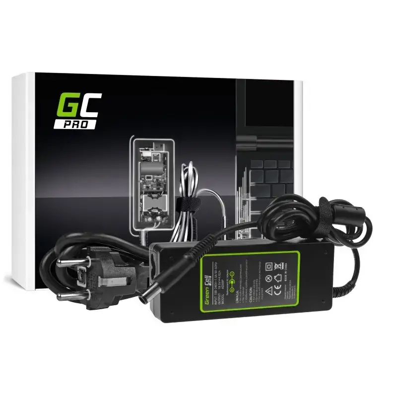 GREENCELL AD09P Green Cell PRO įkroviklis / kintamosios srovės adapteris "Dell" 90W 19,5V 4,62A 7,4 mm-5,0 mm