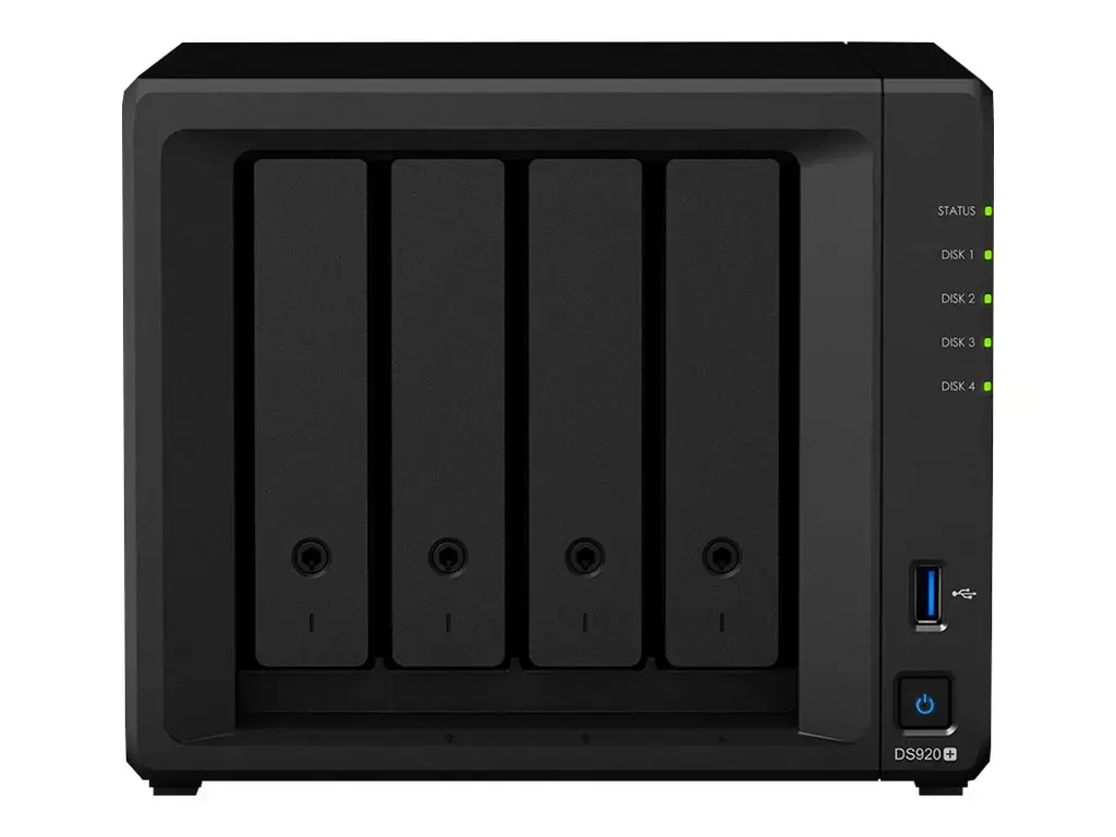 SYNOLOGY DiskStation NAS DS920+ 4-Bay J4125 4GB DDR4