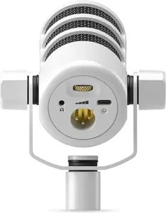 RØDE PodMic USB White - dynamic microphone for podcasting