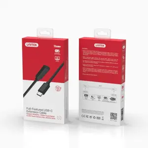 UNITEK PRAILGINIMO KABELIS USB-C 4K 60HZ PD 20V/5A C14086BK