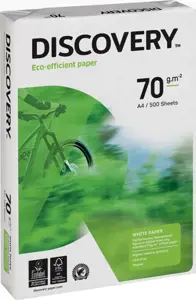 A4 Biuro popierius Discovery Eco-efficient, 70 g/m², 500 psl.