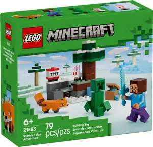 LEGO MINECRAFT 21583 Steve's Taiga Adventure