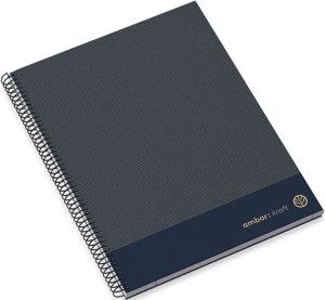 A4 Hardcover Sp Bk 100sh Kraft Lin