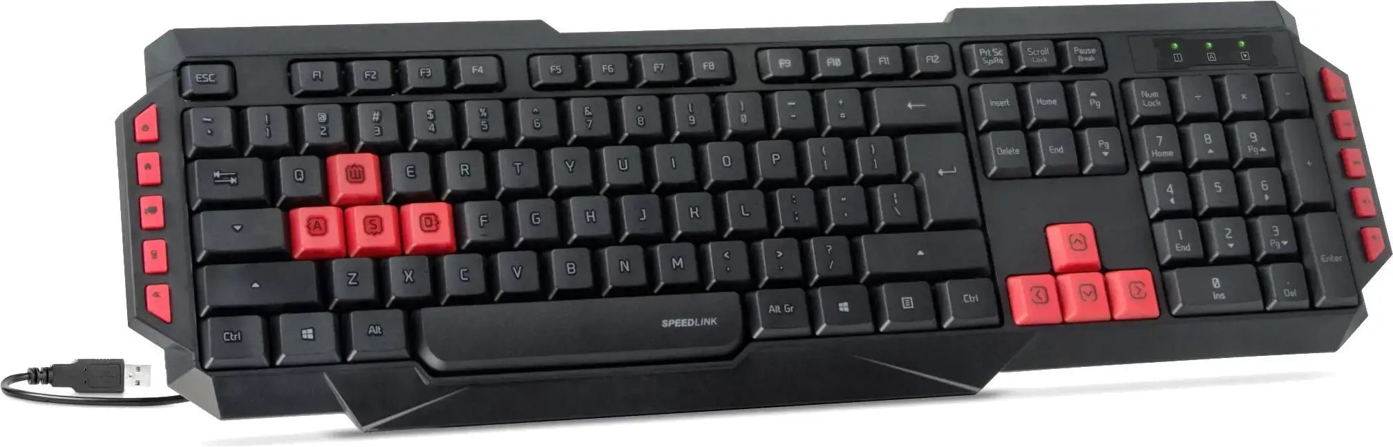 "Speedlink" klaviatūra "Ludicium Nordic" (SL-670009-BK-NC)