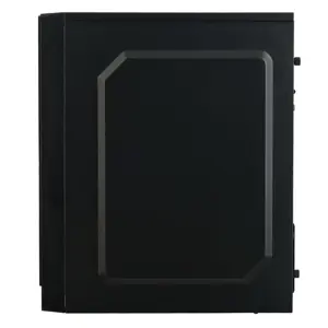 AKYGA Micro ATX korpusas AK35BK 2x USB 2.0 juodas be maitinimo šaltinio