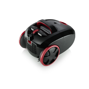 "Gorenje" VCE21SFBKR Dulkių siurblys su maišais, galia 850 W, veikimo spindulys 8 m, juodas "Gorenje