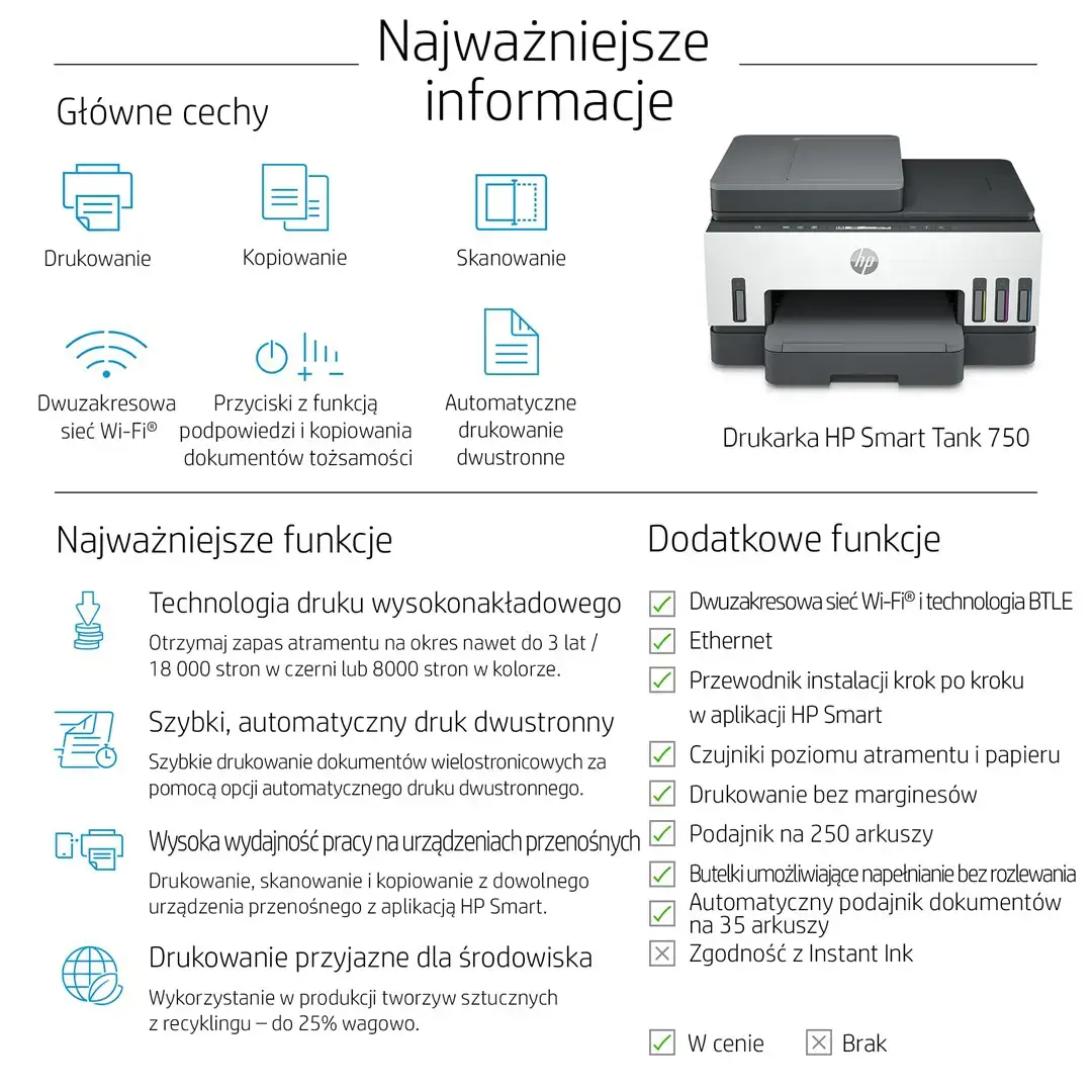 HP Smart Tank 750