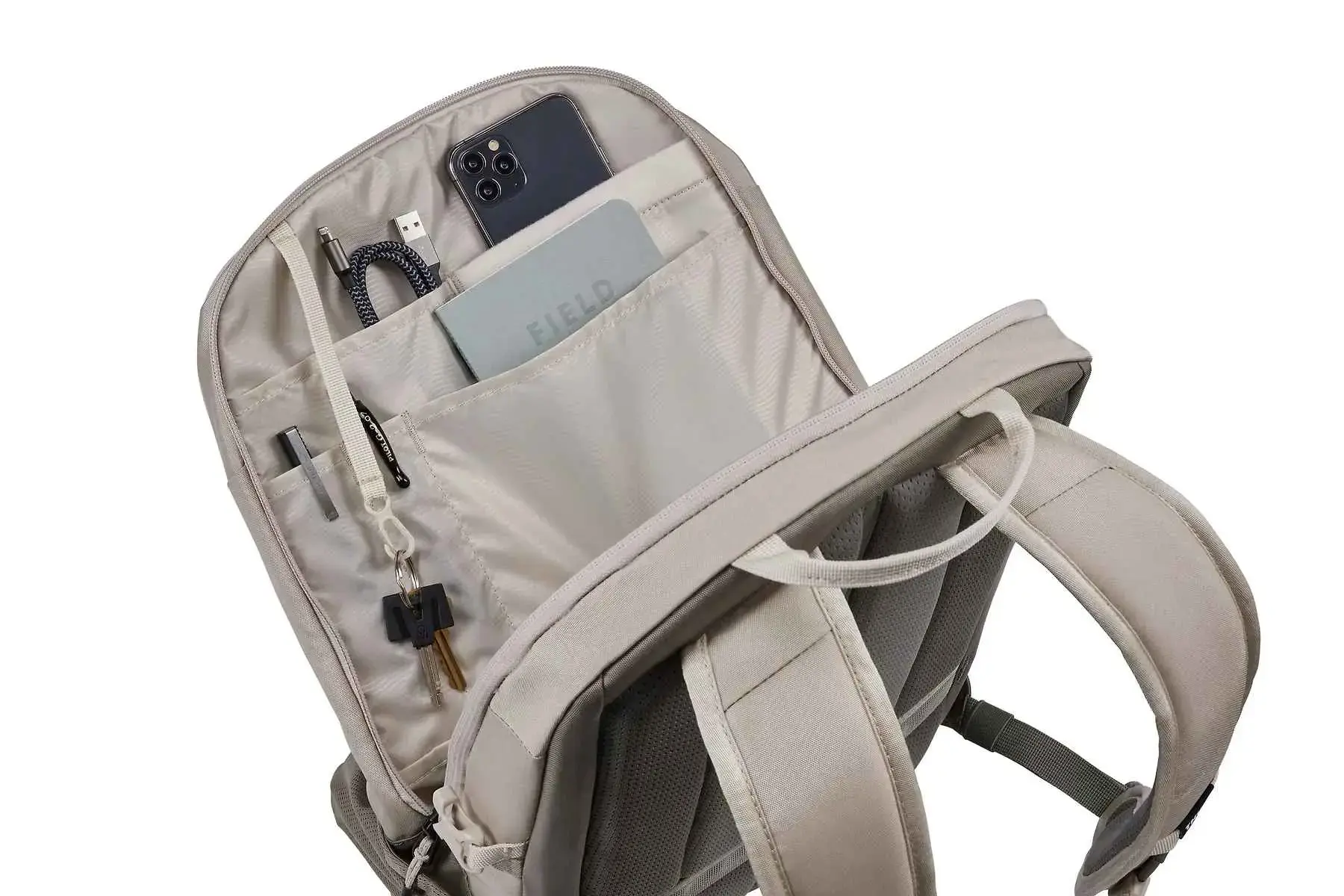 "Thule EnRoute" TEBP4216 - "Pelican/Vetiver", sportinis, 39,6 cm (15,6"), nešiojamojo kompiuterio skyrius, nailonas