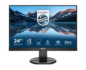 Monitorius Philips B Line 240B9/00, 61.2 cm (24.1"), 1920 x 1200 pixels, WUXGA, LED, 4 ms, Black