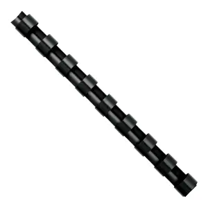 Plastikinė įrišimo spiralė FELLOWES, 10mm, juoda, 100vnt