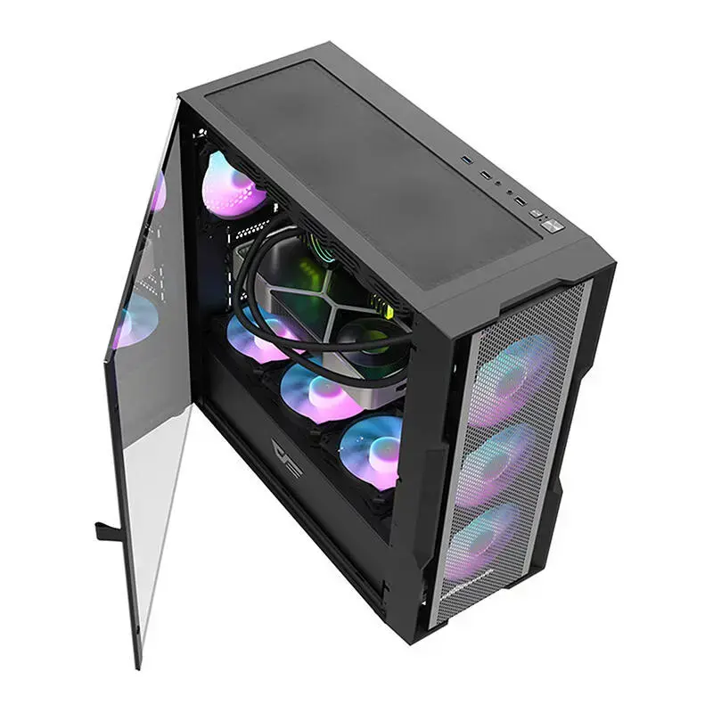 "Darkflash DK431" tinklinis kompiuterio dėklas (juodas)