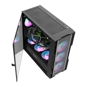"Darkflash DK431" tinklinis kompiuterio dėklas (juodas)