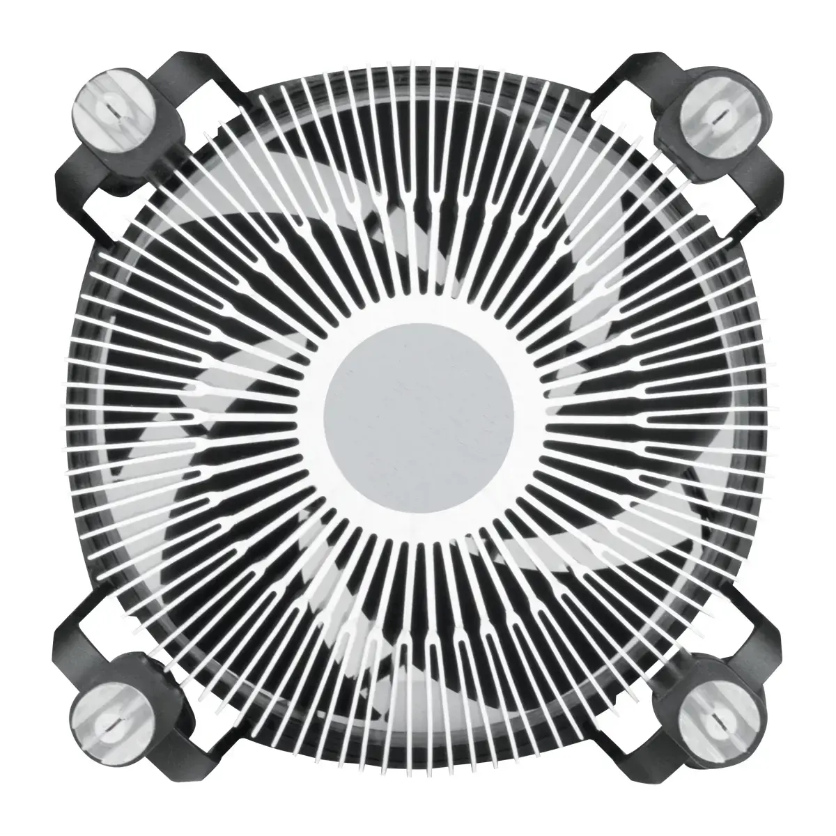 ARCTIC Alpine 17 CO, Air cooler, 9.2 cm, 250 RPM, 2700 RPM, 0.3 sone, Black, Silver