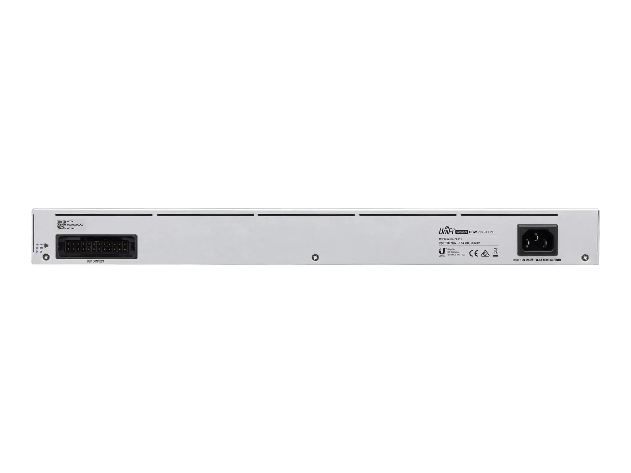 Ubiquiti USW-Pro-24-POE-EU konfigūruojamas gigabitinis antro ir trečio lygmens komutatorius su automatinio nustatymo 802.3at PoE+ ir 802.3bt PoE++ funkcijomis