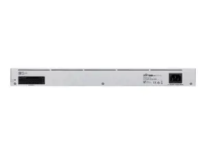 Ubiquiti USW-Pro-24-POE-EU konfigūruojamas gigabitinis antro ir trečio lygmens komutatorius su automatinio nustatymo 802.3at PoE+ ir 802.3bt PoE++ funkcijomis