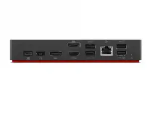 "Lenovo ThinkPad" universalus USB-C išmanusis dokas, laidinis, "Thunderbolt 4", 1000 Mbps, juodas, 4K Ultra HD, 3840 x 2160 taškų