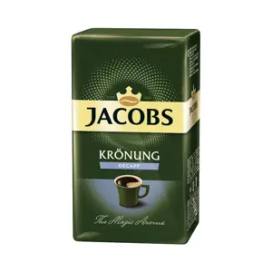 Kava JACOBS KRONUNG Entkoffeiniert, malta, be kofeino, 250 g