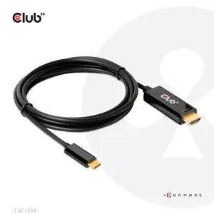CLUB3D HDMI to USB Type-C 4K60Hz Active Cable M/M 1.8m/6 ft, 1.8 m, HDMI Type A (Standard), USB Type-C, Male, Male, Meets ROHS, FCC, and CE EMI requirements Note: - Please update your TV Firmware to the version...