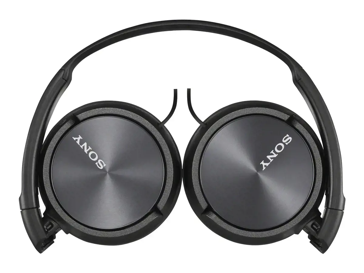 "Sony MDR-ZX310", laidinės, 10 - 24000 Hz, muzikinės, 125 g, ausinės, juodos spalvos