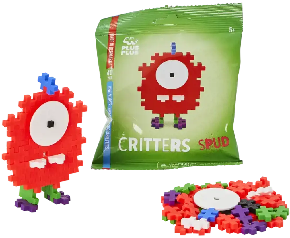 Plus Plus konstruktorius, Monstriukas, žalias