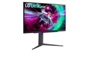 LG 27GR93U-B, 68,6 cm (27"), 3840 x 2160 taškų, 4K Ultra HD, 1 ms, juoda