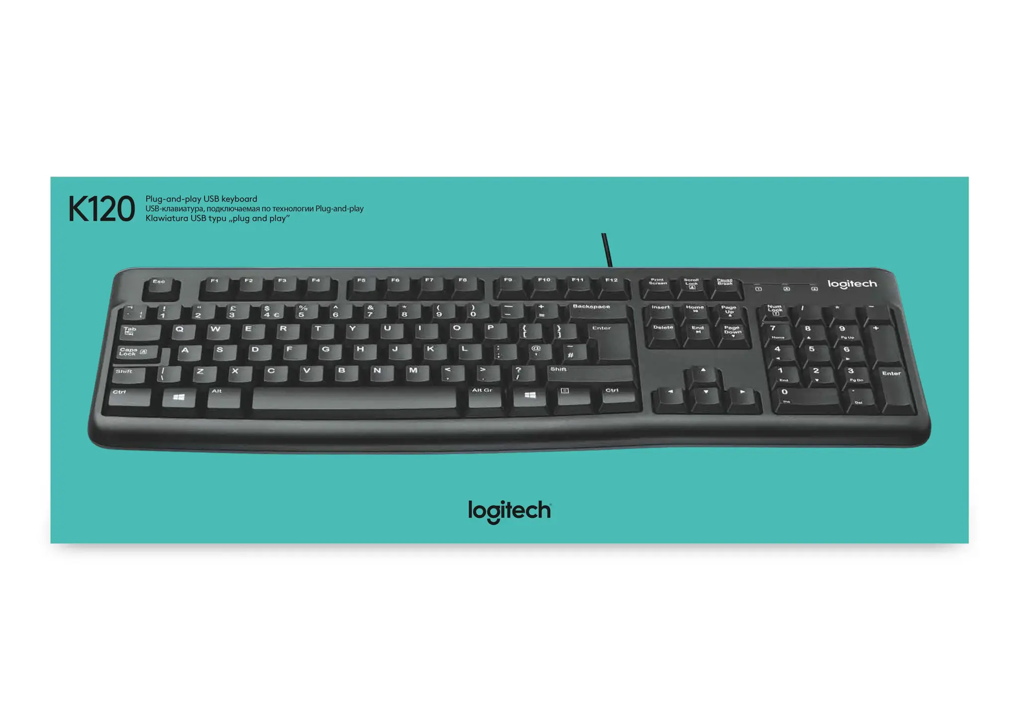 LOGITECH K120 verslo INT