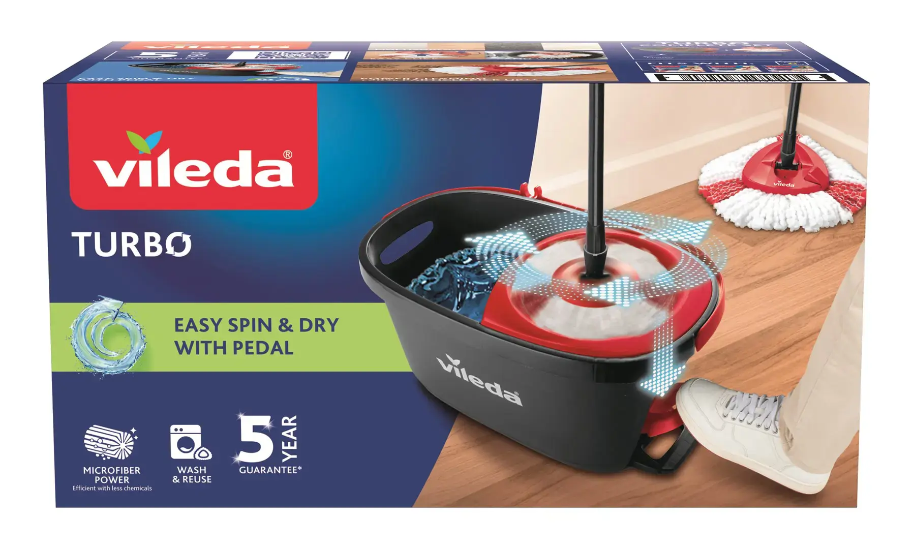 Rotacinė šluota "Vileda Turbo