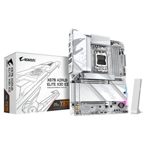 Mainboard GIGABYTE AMD X870 SAM5 ATX Memory DDR5 Memory slots 4 X870AELITEXICE