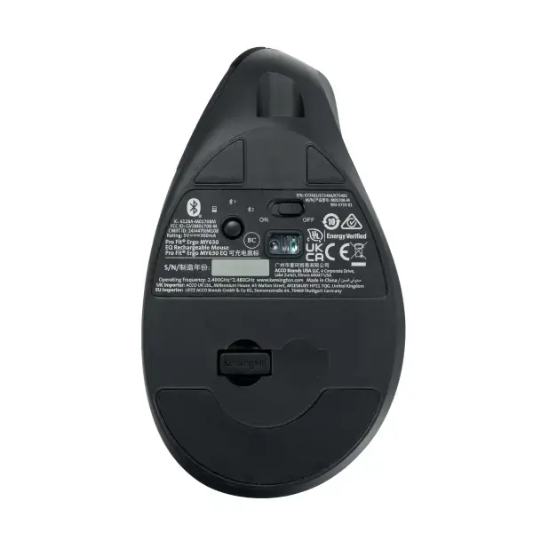 Įkraunama pelė Kensington Pro Fit™ Ergo MY630 EQ