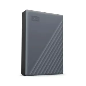 External HDD WESTERN DIGITAL My Passport WDBRMD0050BGY-WESN 5TB USB-C Colour Grey WDBRMD0050BGY-WESN