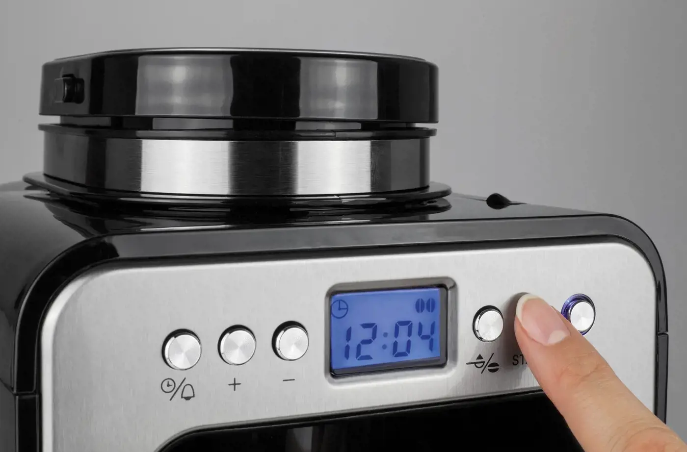 Kavos aparatas Caso 01848, 0,6 litrai, Juoda, Automatinis