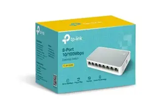TP-Link TL-SF1008D, nevaldomas, Fast Ethernet (10/100), dvipusis duomenų perdavimas