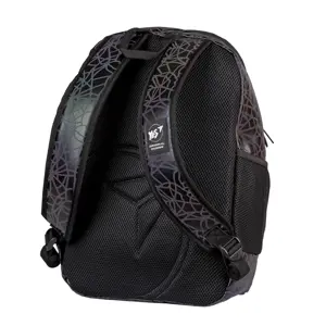 Kuprinė YES R-08 "Web", reflektinė, juodos sp.