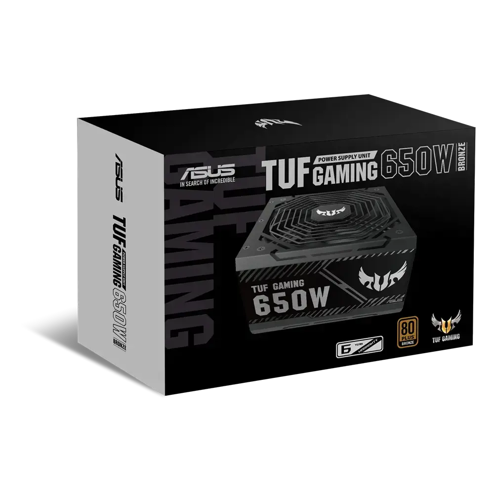 Maitinimo blokas ASUS 90YE00D1-B0NA00, 650 W, 80 PLUS Bronze